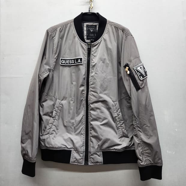 게스 와펜 ma-1 항공점퍼 L(L)