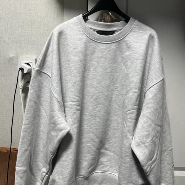 무료배송) 르마드 스탠드 라운드 스웻셔츠 라이트 그레이 2 size
