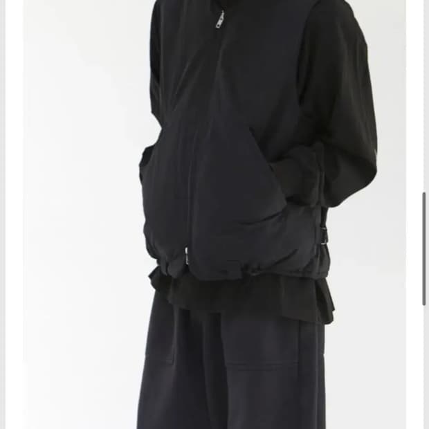 (3)폴리테루 패디드 베스트 블랙잉크