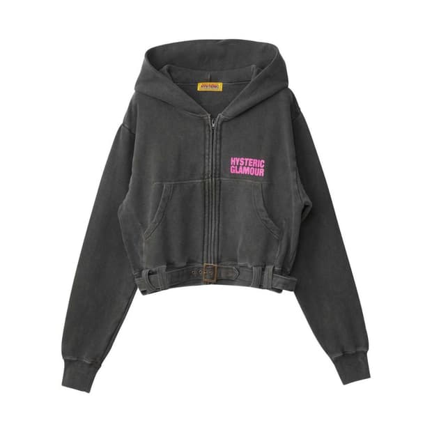 히스테릭 글래머 베이비시팅 클럽 숏 후드