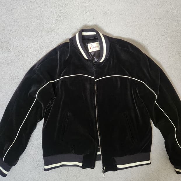 Etce 벨벳 블루종