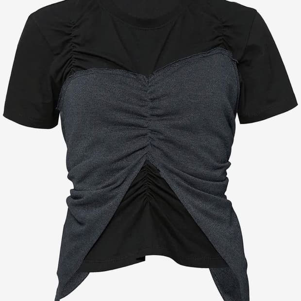 플레어업 레이어드 티셔츠