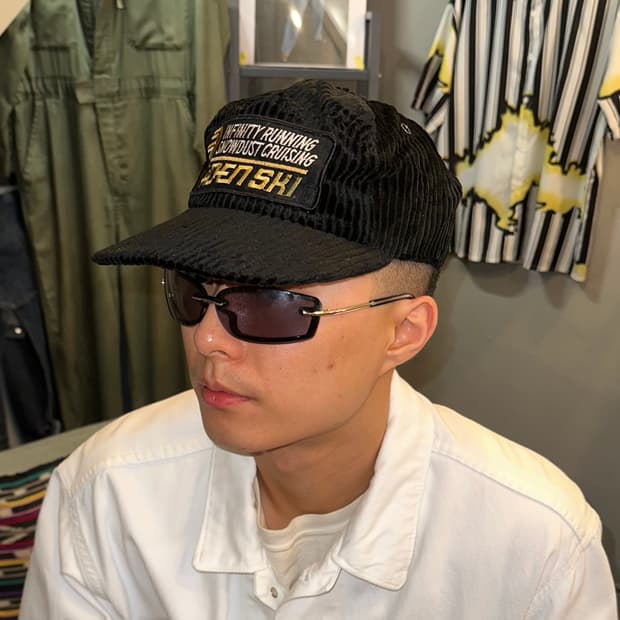 90’s Alpen Ski corduroy trucker cap