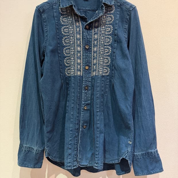 45rpm Indigo Shirt (Made In Japan)