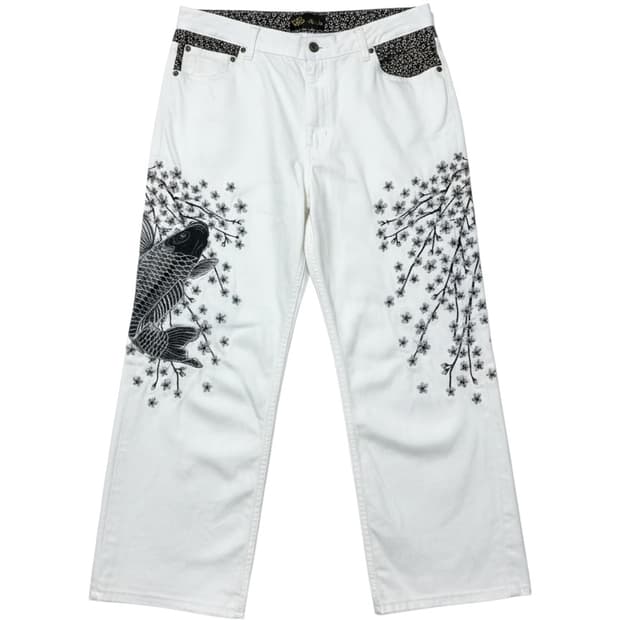 雅結 Sakura X Koi Wide Pants - XL