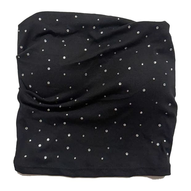 새상품 큐빅 캡내장 탑나시 (블랙)