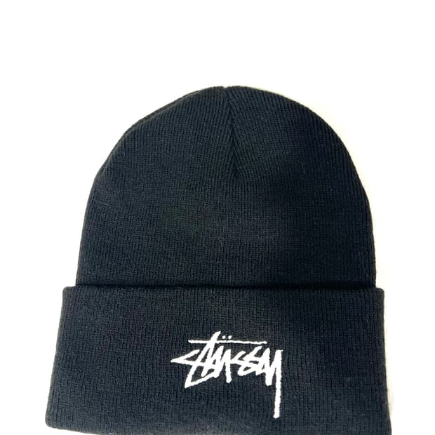 [새제품]나이키 스투시 커프 비니 블랙