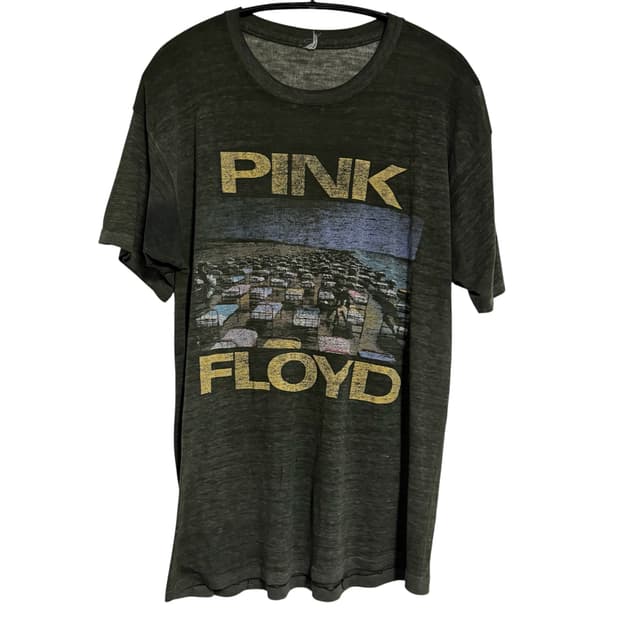 80s 핑크플로이드 빈티지 밴드티 L