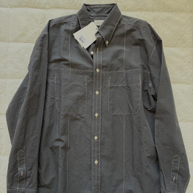 (새상품)Lemaire 르메르 밀리터리 스티치 셔츠 50