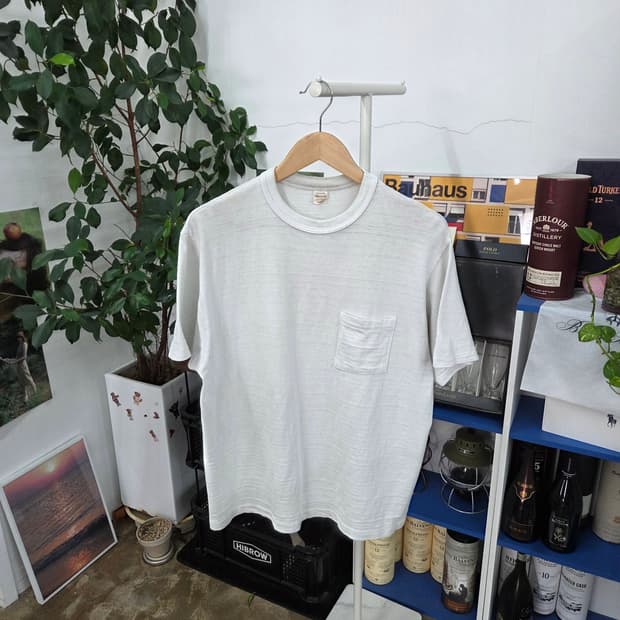웨어하우스 원포켓 코튼 반팔 티셔츠 XL