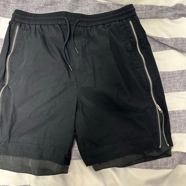 23ss 준지 사이드지퍼 숏팬츠(50)