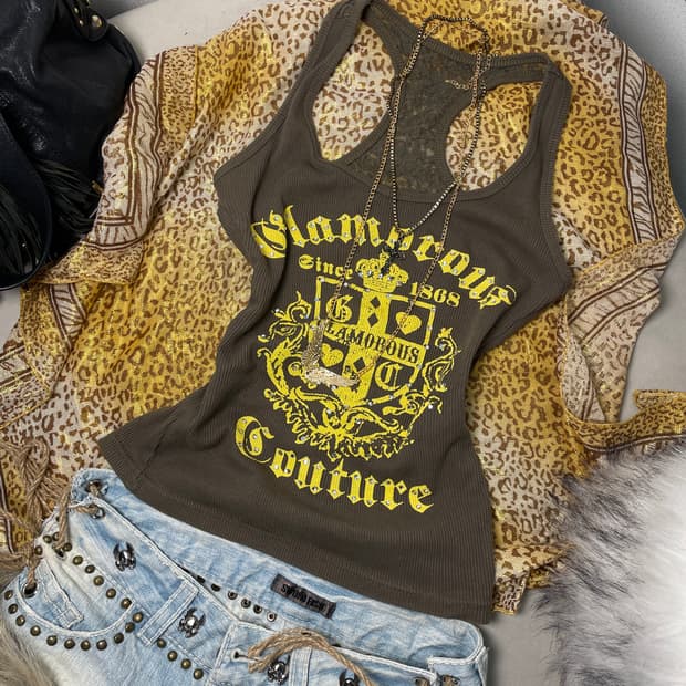 빈티지 y2k 슬리브리스