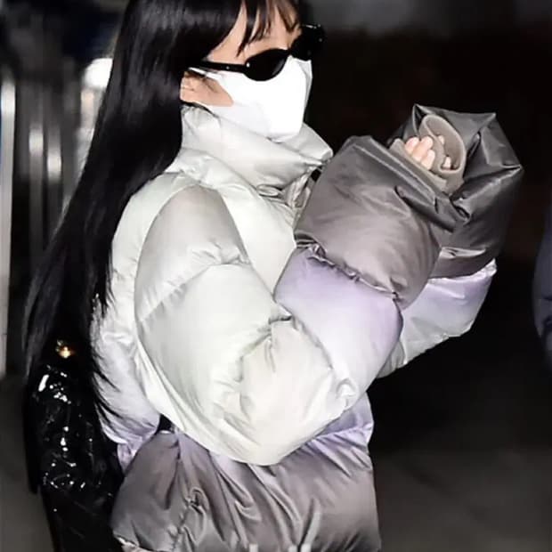 오픈와이와이 제니패딩 옴브레 리버시블 푸퍼