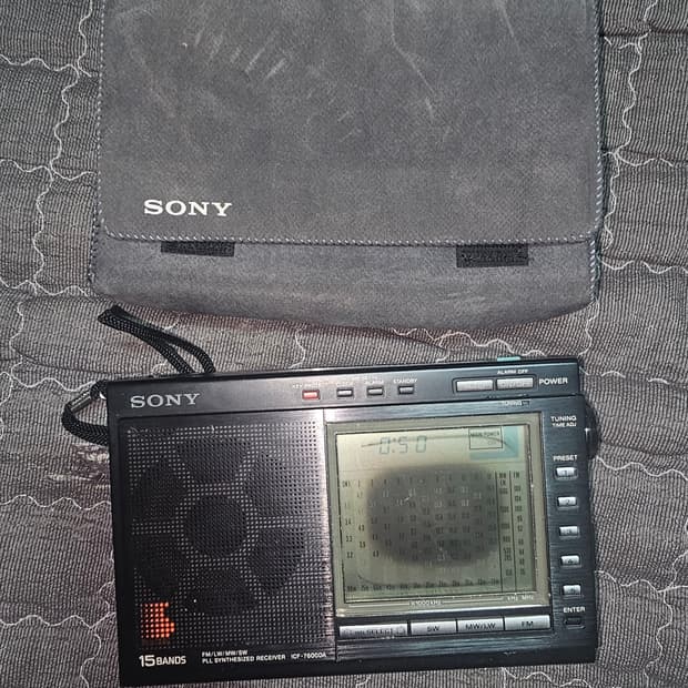 소니 라디오 icf-7600da