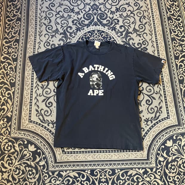 2XL 베이프 카모 반팔 티/W1962