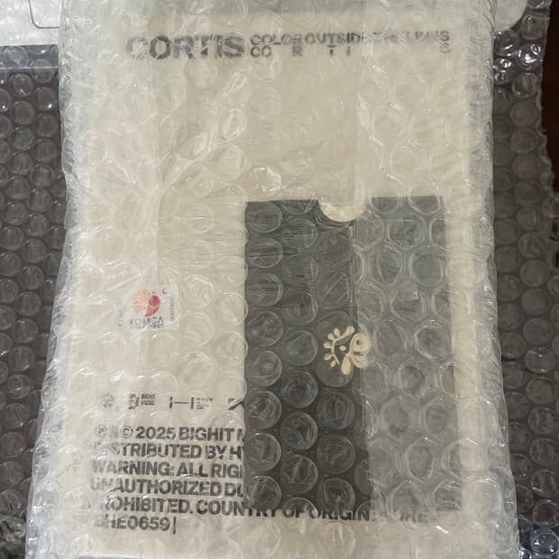 코르티스 싱잉볼 앨범 미개봉