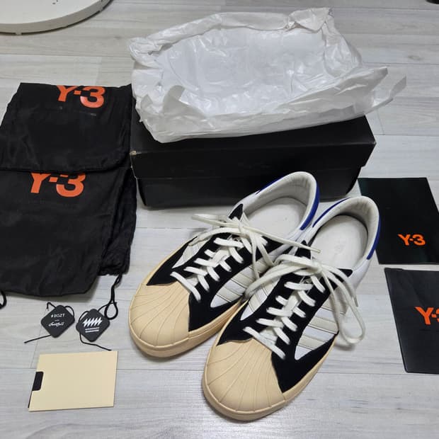 Y-3 요지 스타 클라우드 화이트 볼드 블루 265