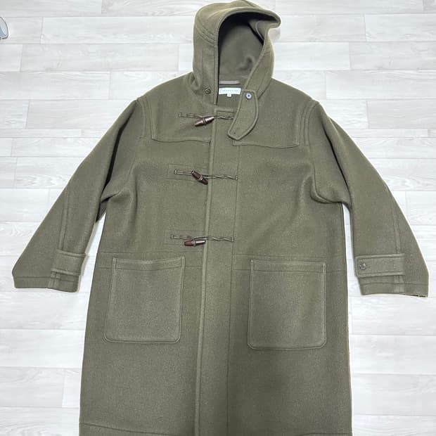 브라운야드 더플코트 올리브 2사이즈