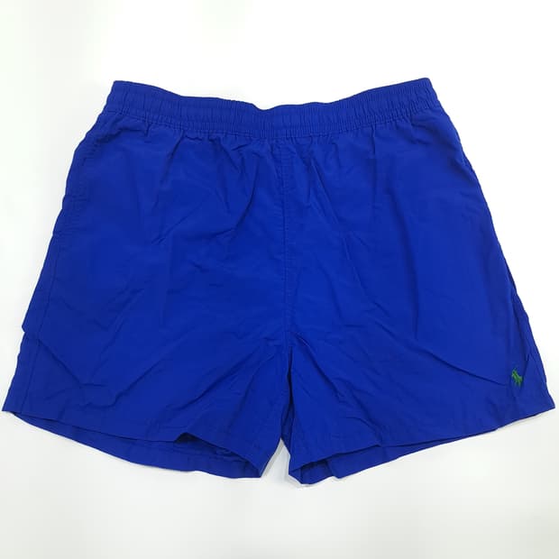 Co629 XL 폴로 랄프로렌 90S 로얄블루 스윔 팬츠 반바지