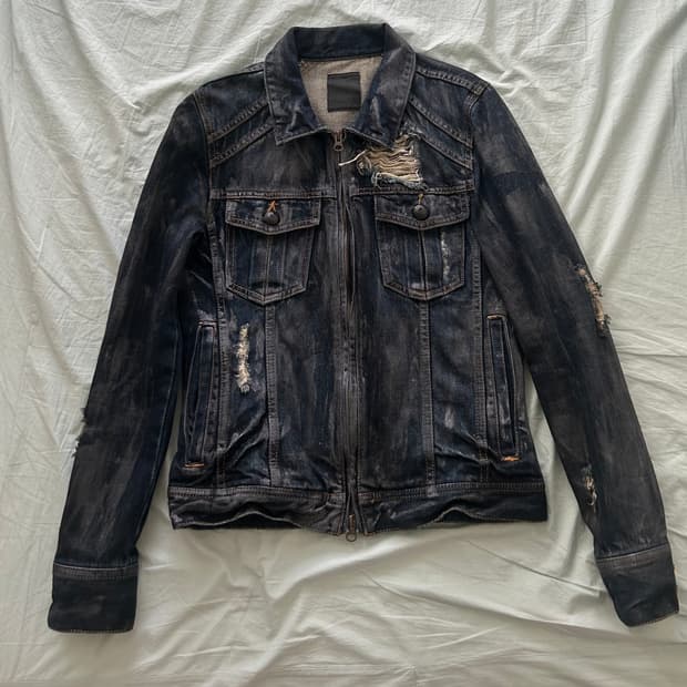 MIDAS 데미지 청자켓