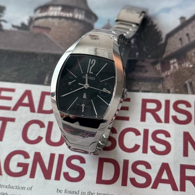 세이코 Seiko LUKIA 토노 멀티펑션 블랙