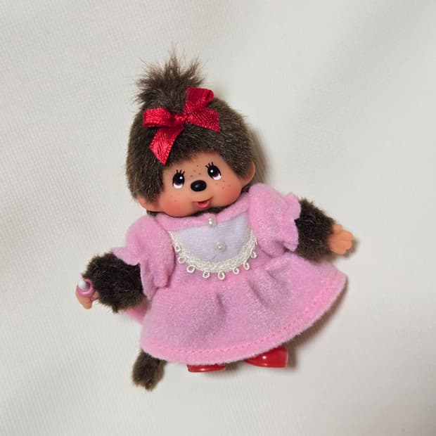 몬치치 고전 원피스 키링