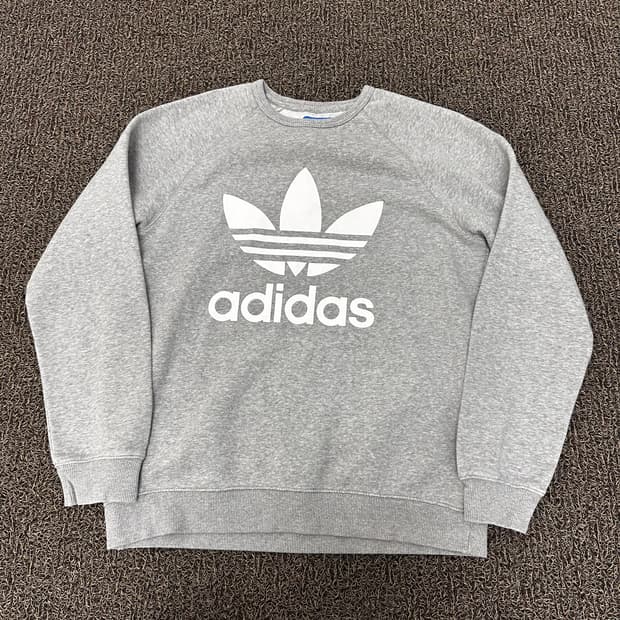 아디다스 맨투맨 그레이 105(XL)