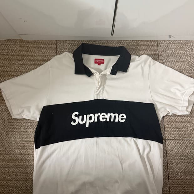 슈프림 럭비 티셔츠