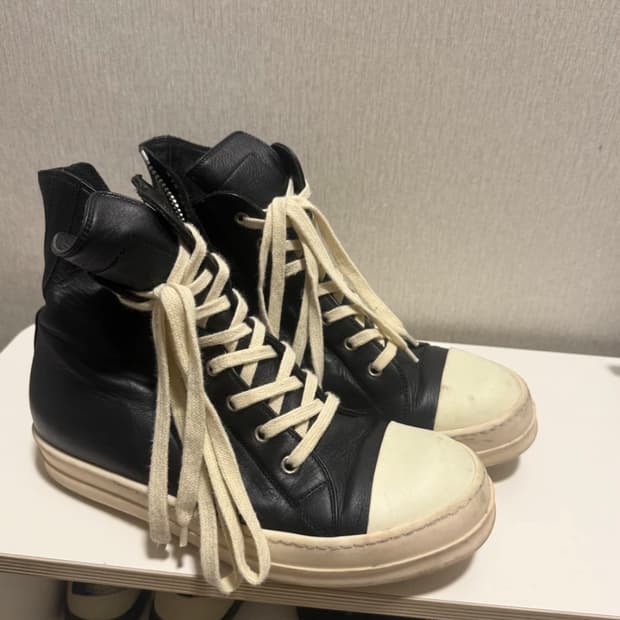 릭오웬스 라몬즈 하이 LPO 39사이즈