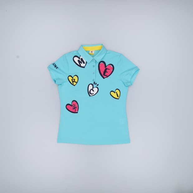 90 새상품 까스텔바작 기능성 반팔티 0408H1