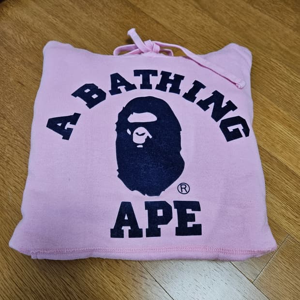 베이프 후드 티셔츠 M 정품