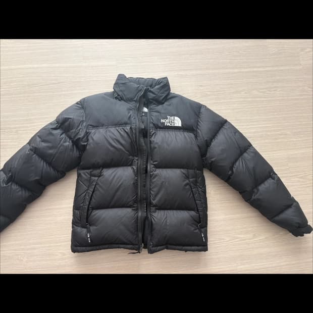 노스페이스 눕시 패딩 블랙 XS