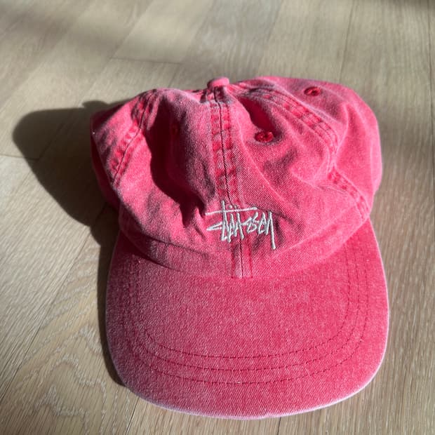 스투시 워싱 캡