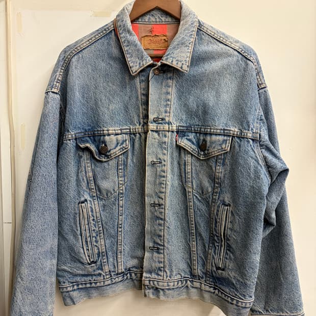 N16. 80-90s 리바이스 청자켓