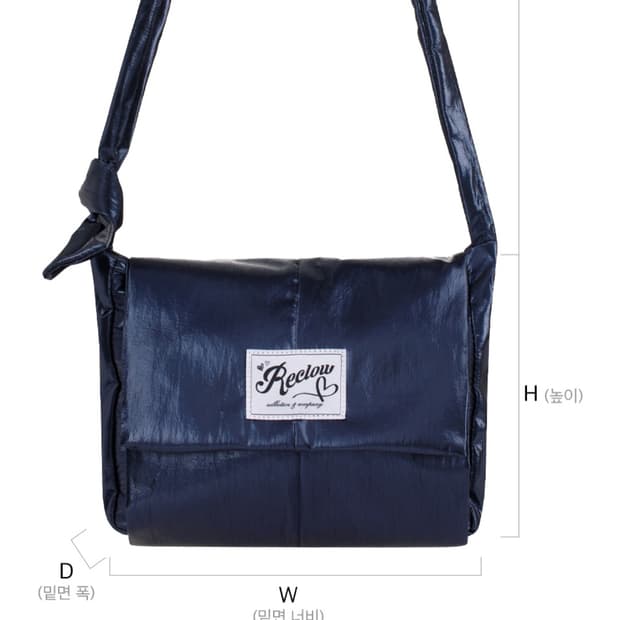 리끌로우 NUDO BAG 블랙