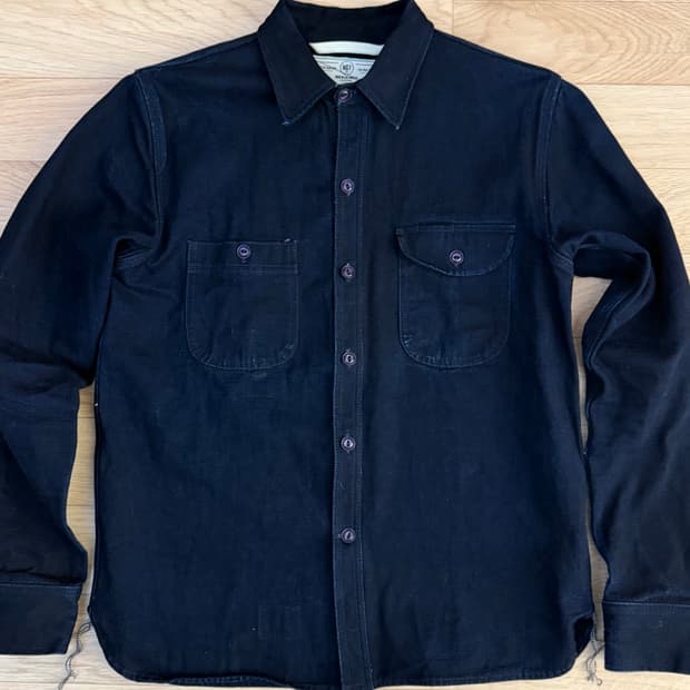 Rogue Territory RGT 인디고 오버셔츠 M (USA)