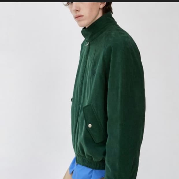 마리떼 코듀로이 해링턴 자켓