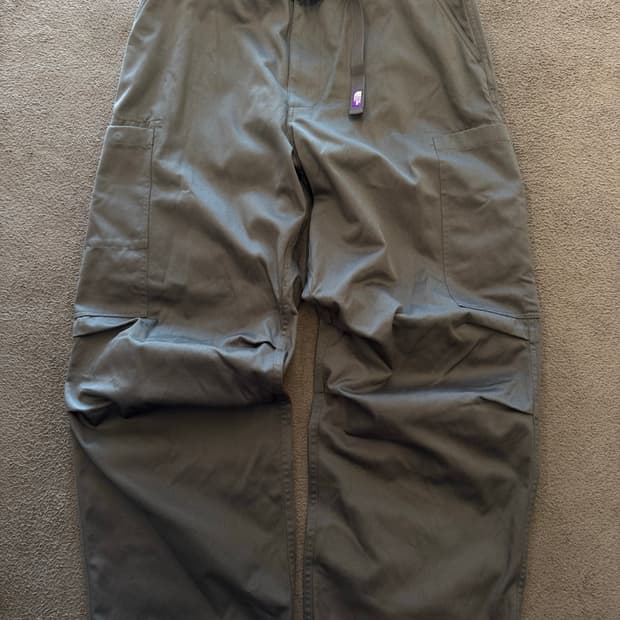 노스페이스 퍼플라벨 치노 카고 팬츠 미시착 처분 