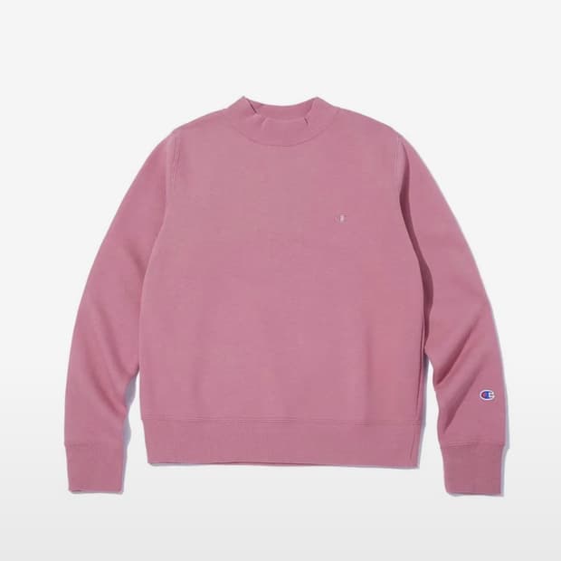 챔피온 Champion 핑크 맨투맨 스웻셔츠