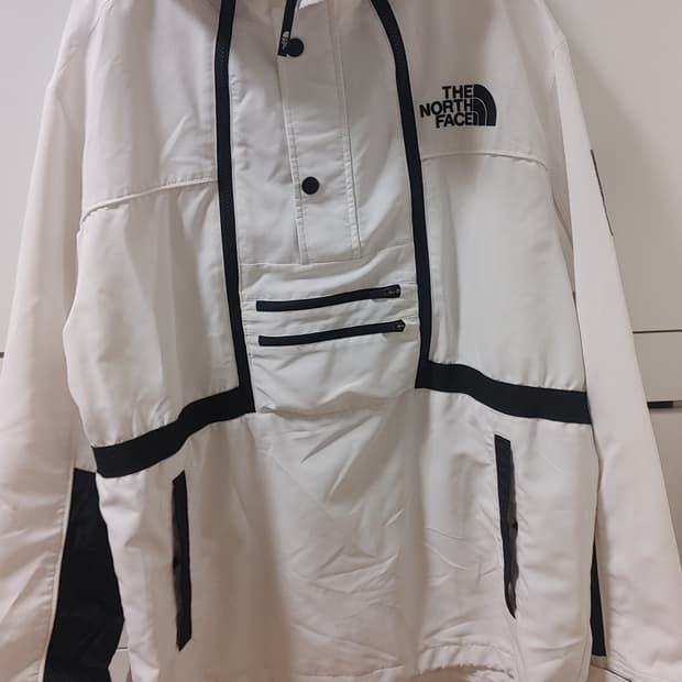 노스페이스 스팁테크 화이트 아노락 L