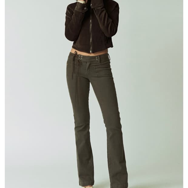 비데블 골덴 퍼자켓 브라운