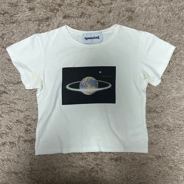 글로니 스푸닝 was here 반팔 티