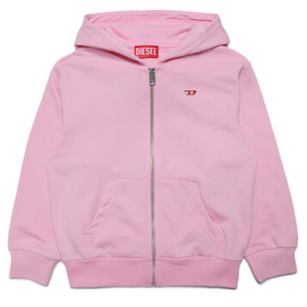 디젤 핑크 후드집업