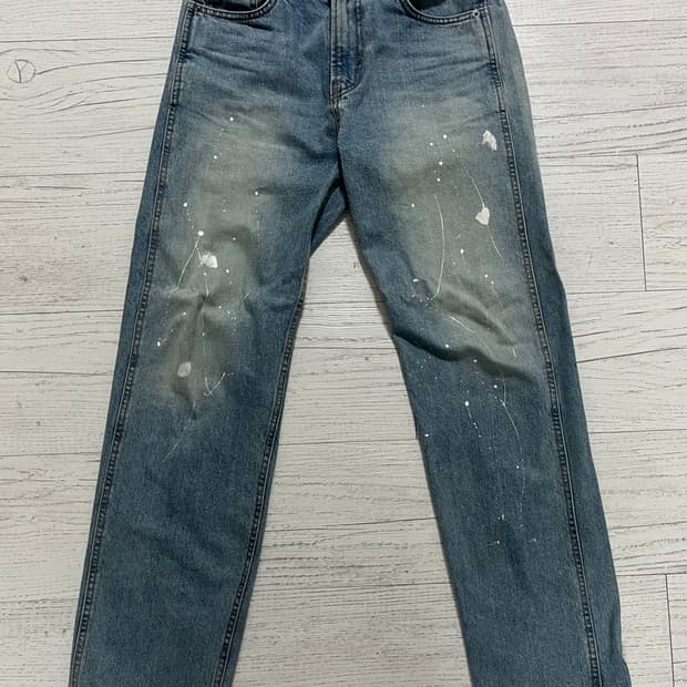 TheOpenProduct 청바지 페인트드롭