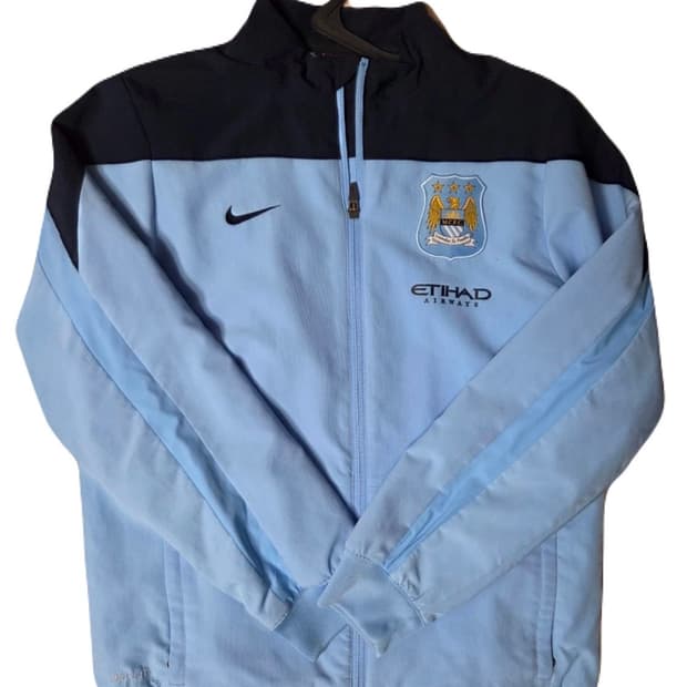희귀)나이키 13-14 맨시티 트랙탑 져지 L