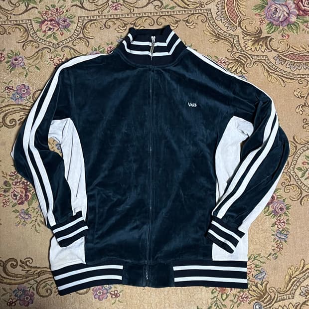 반스 벨벳 자켓