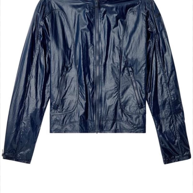 디젤 j 클레이스 코팅 점퍼 자켓