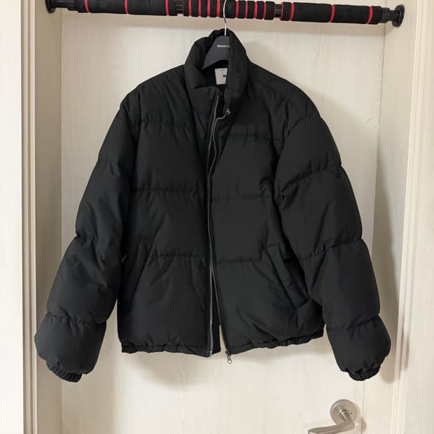 mmgl 에센셜 구스다운 블랙 2 사이즈