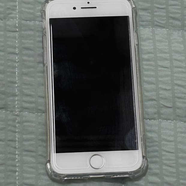 S급 아이폰8 64기가 실버 배터리100