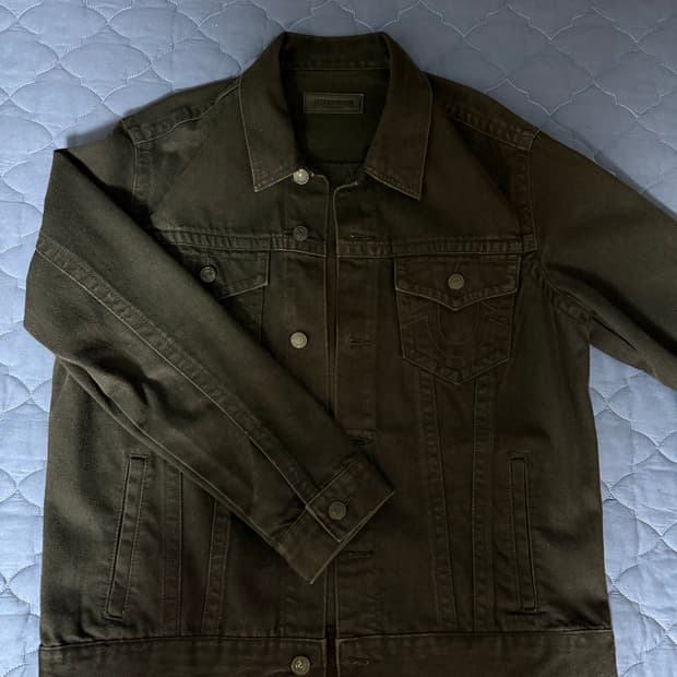 트루릴리전 데님자켓 L